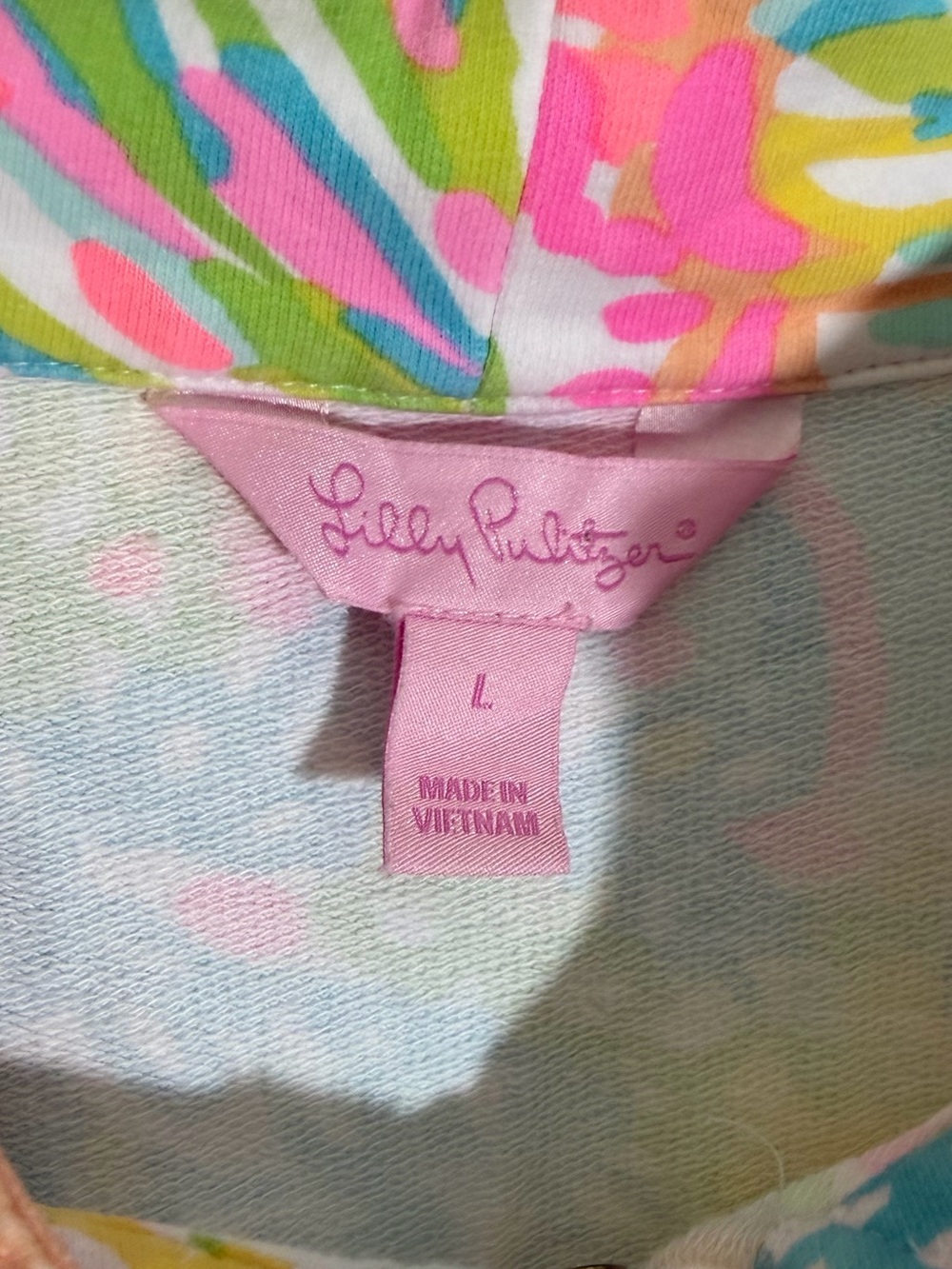 Lilly Pulitzer Skipper Popover Lovers Coral - Picture 6 of 6